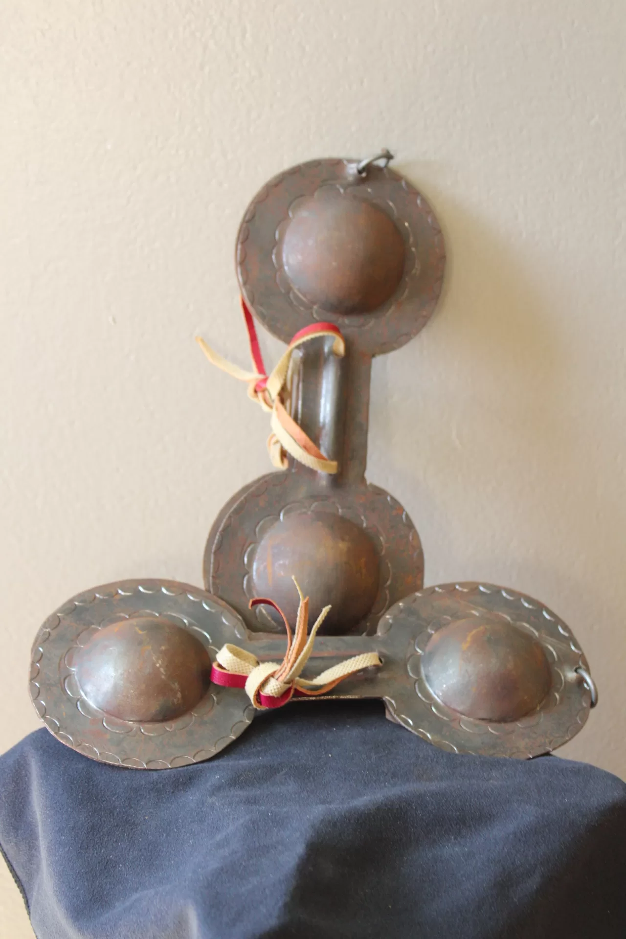 Moroccan Gnawa Qaraqueb Iron Castanets-image